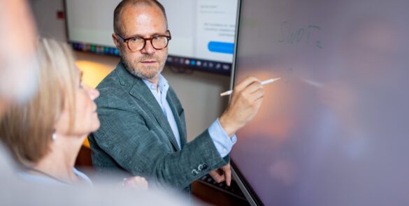 Erik Leenders bij Itinera